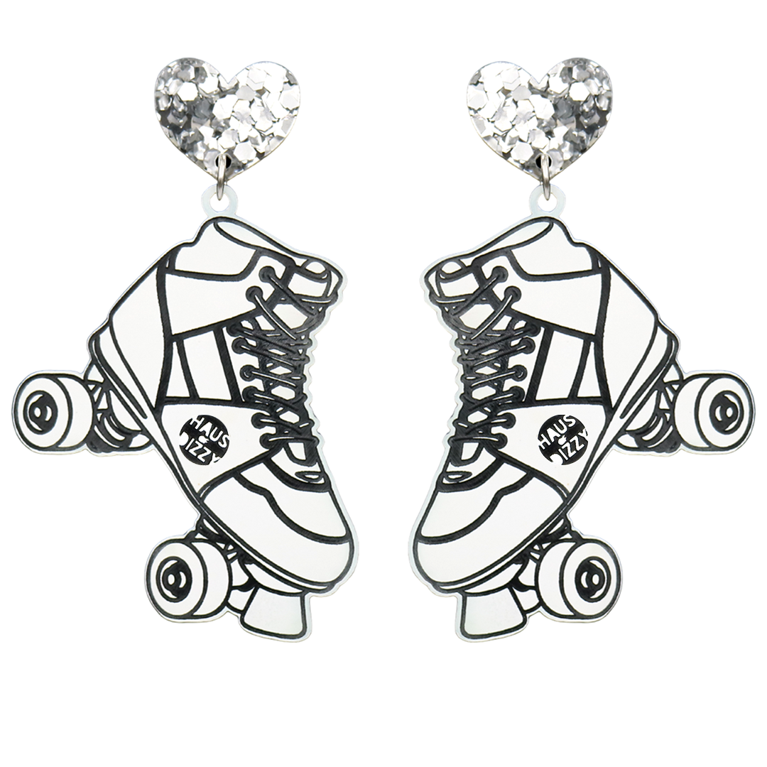 Haus of Dizzy x Bianca Beers 'Roller Skate' Earrings
