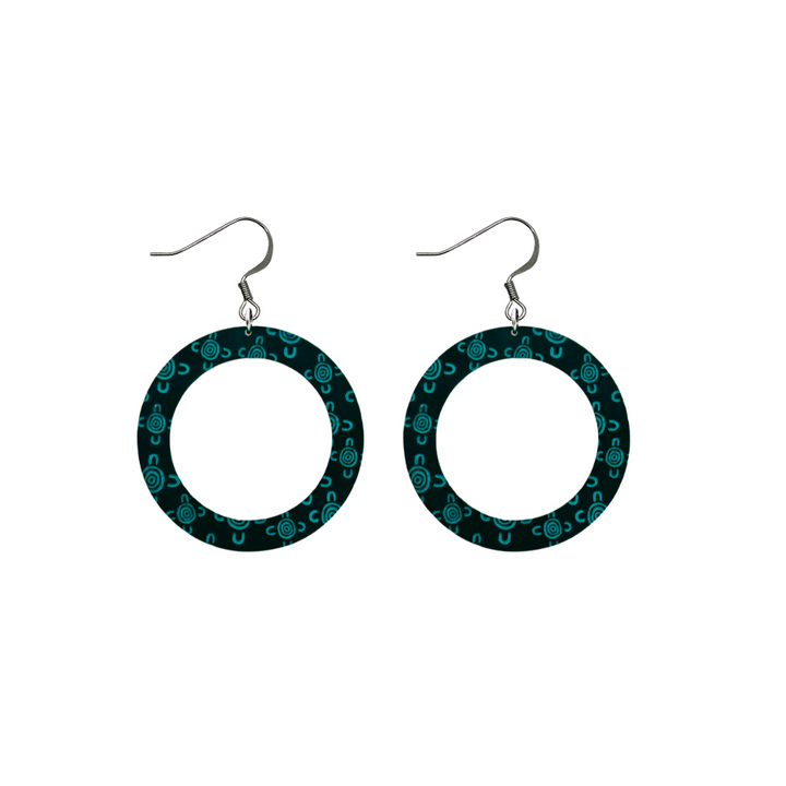 Haus of Dizzy Blak Collection - 'Meeting Place' Hoop Earrings