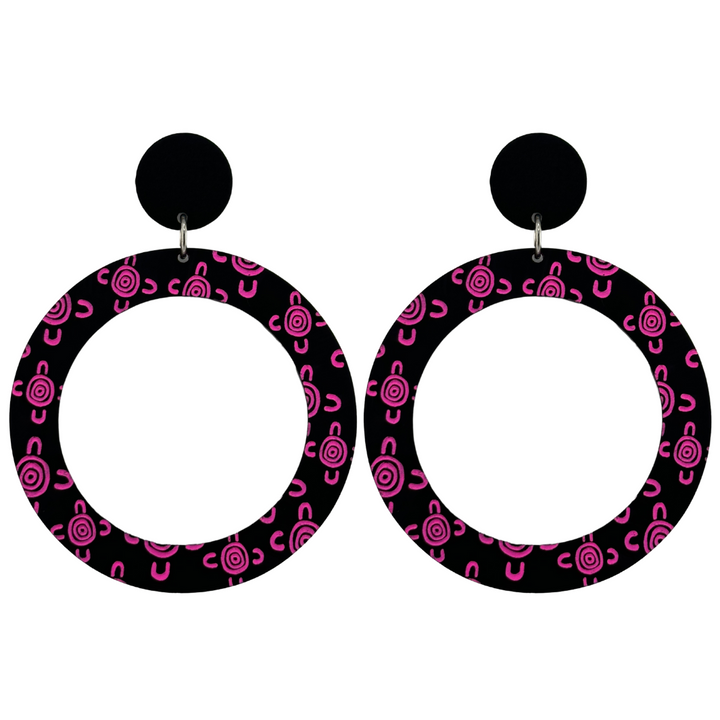 Haus of Dizzy Blak Collection - 'Meeting Place' Hoop Earrings