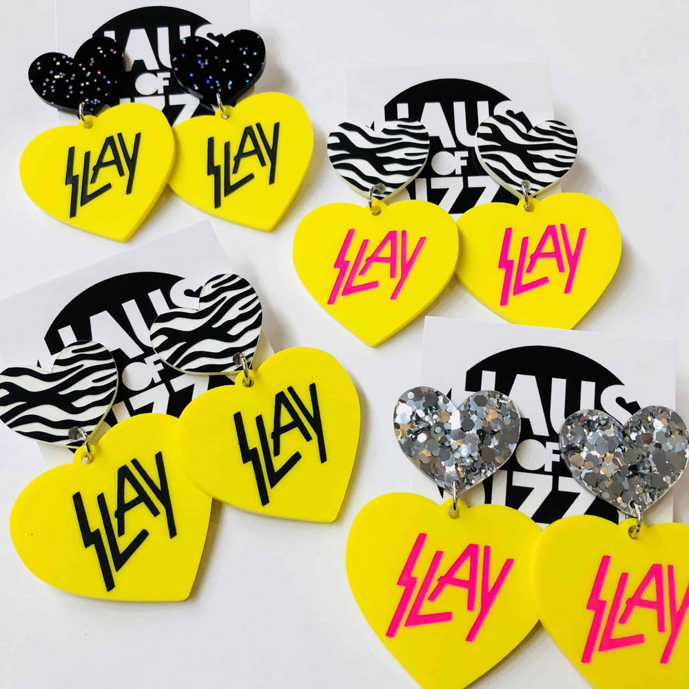 Yellow Slay Earrings