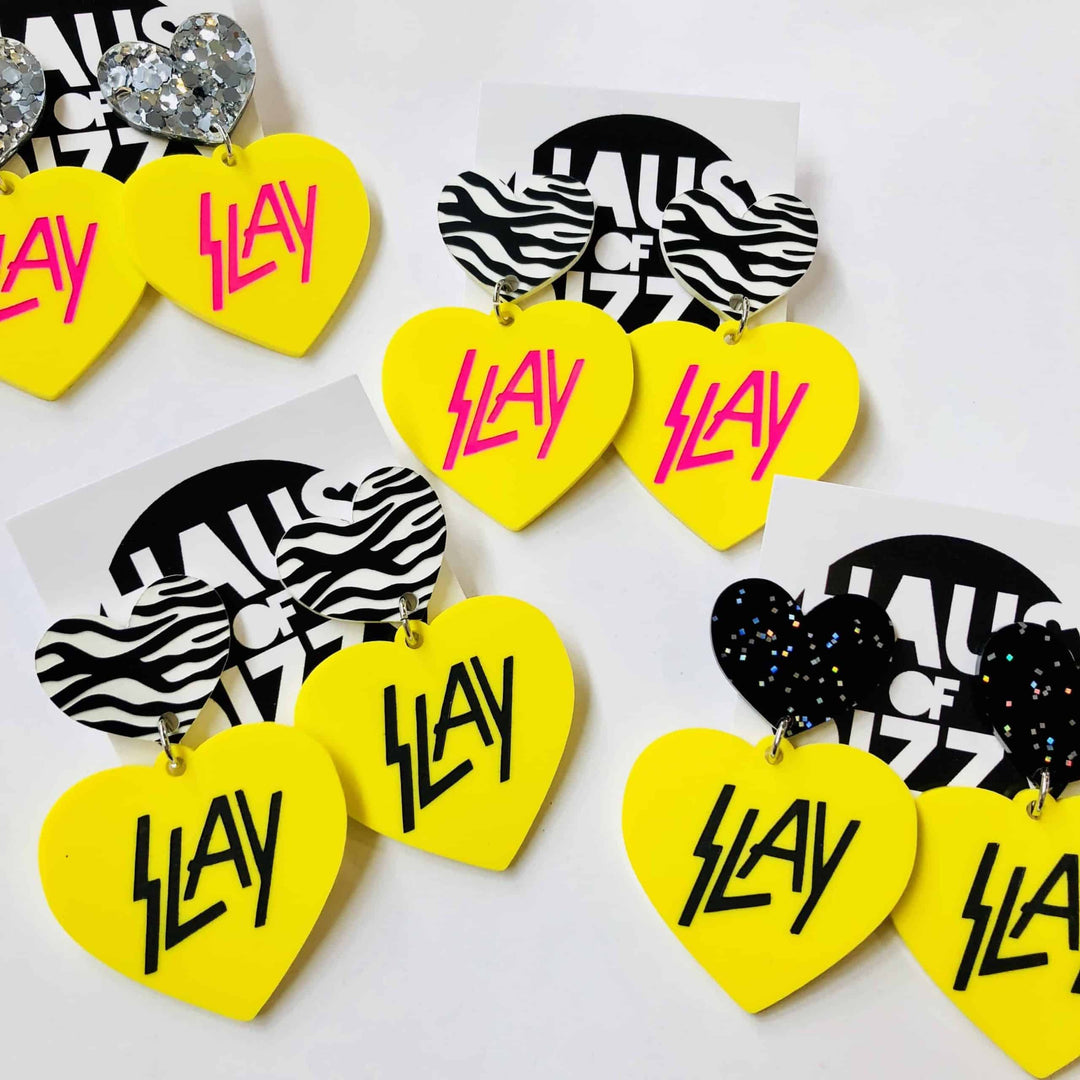 Yellow Slay Earrings